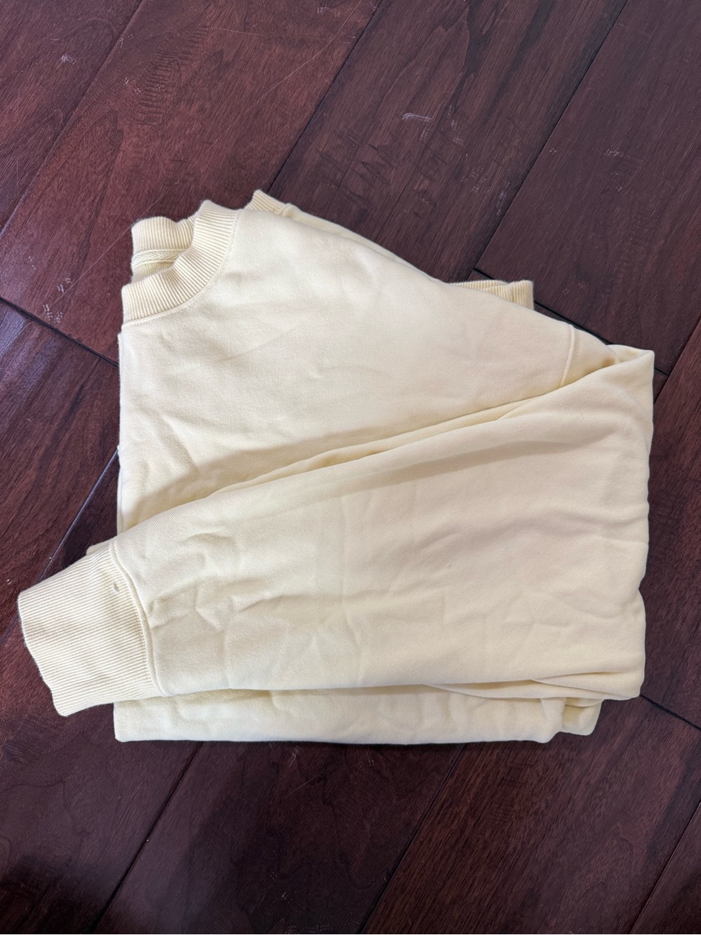 Vuori Halo Crewneck Women's Sweatshirt Yellow NWOT